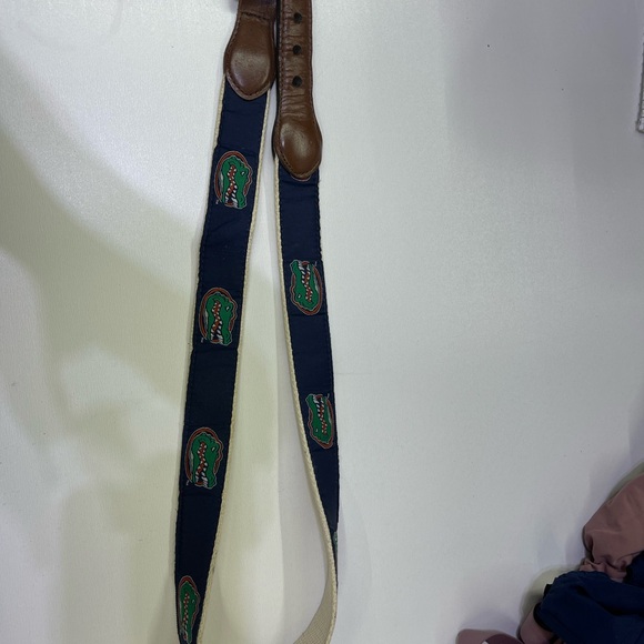 Blue and White Florida Gators Embroidered Women's Belt - Picture 2 of 5